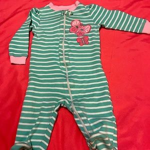 Gorgeous Little Girl sz.6-9 months Footed Romper/Sleeper. $6